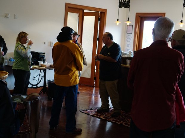 December - 'Shrooming at Ft. Ross Winery