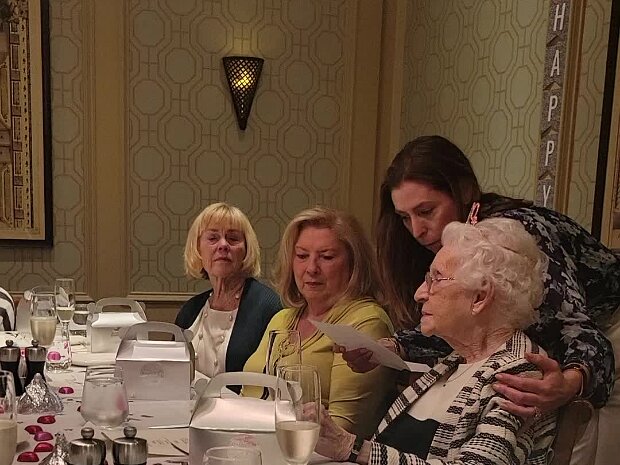 March - Lois' 100th Birthday Party